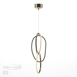 Светильник подвесной 4875/32L Odeon Light Exclusive Золотой/акрил