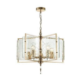 Люстра 4878/5 Odeon Light Exclusive Золотой/прозрачный/стекло
