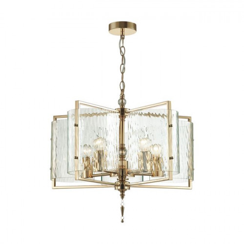 Люстра 4878/5 Odeon Light Exclusive Золотой/прозрачный/стекло