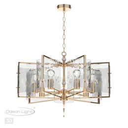 Люстра 4878/7 Odeon Light Exclusive Золотой/прозрачный/стекло