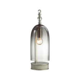 Лампа настольная 4882/1T Odeon Light Exclusive Серебристый/дымчатый/стекло