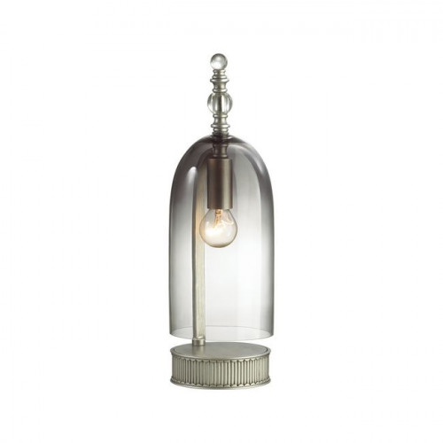 Лампа настольная 4882/1T Odeon Light Exclusive Серебристый/дымчатый/стекло