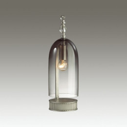 Лампа настольная 4882/1T Odeon Light Exclusive Серебристый/дымчатый/стекло