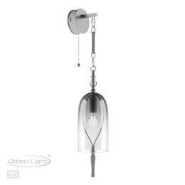 Светильник настенный 4882/1W Odeon Light Exclusive Серебристый/дымчатый/стекло