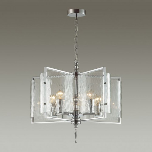 Люстра 4888/5 Odeon Light Exclusive Хром/прозрачный/стекло