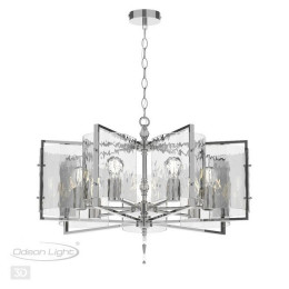 Люстра 4888/7 Odeon Light Exclusive Хром/прозрачный/стекло