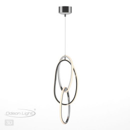 Светильник подвесной 4891/32L Odeon Light Exclusive Хром/акрил