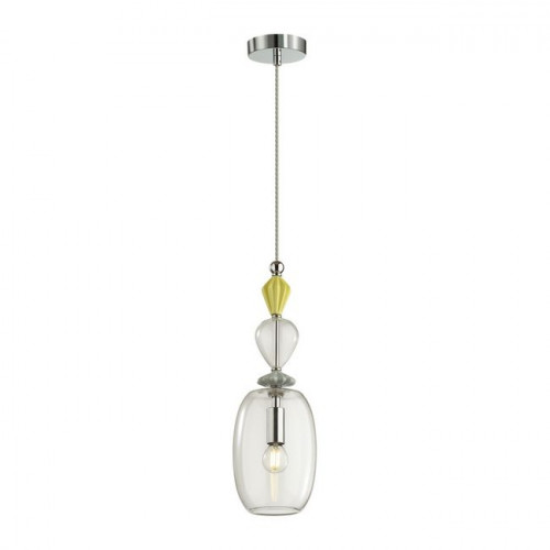 Светильник подвесной 4893/1B Odeon Light Exclusive Золото/раноцветн./керамика/стекло