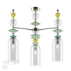 Люстра 4893/3C Odeon Light Exclusive Хром/раноцветн./керамика/стекло
