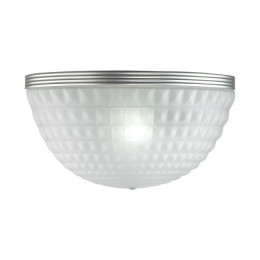Светильник настенный 4937/1W Odeon Light Серебристый/белый/стекло
