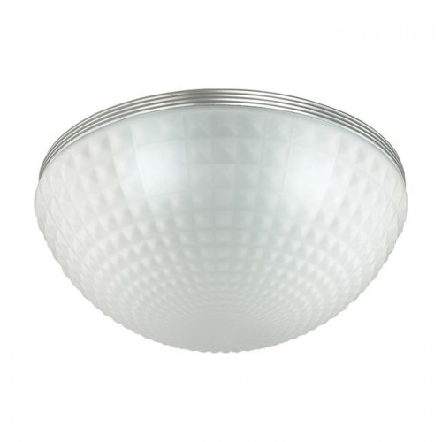 Светильник потолочный 4937/4C Odeon Light Серебристый/белый/стекло