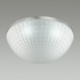 Светильник потолочный 4937/4C Odeon Light Серебристый/белый/стекло