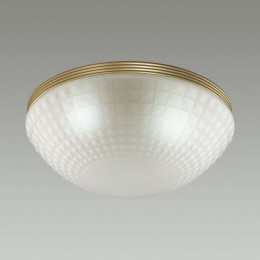Светильник потолочный 4936/3C Odeon Light Золотистый/белый/стекло