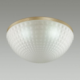 Светильник потолочный 4936/4C Odeon Light Золотистый/белый/стекло