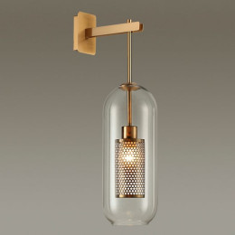 Светильник настенный 4940/1W Odeon Light Античн.бронза/металл/прозрачный/стекло