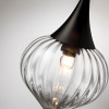 Светильник подвесной 4951/1 Odeon Light Черный/прозрачный/стекло
