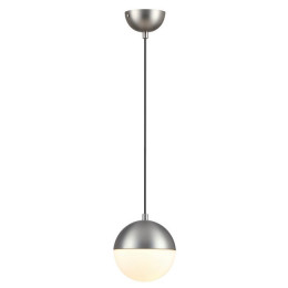 Светильник подвесной 4959/1 Odeon Light Мат.никель/металл/белый/стекло