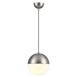Светильник подвесной 4959/1A Odeon Light Мат.никель/металл/белый/стекло