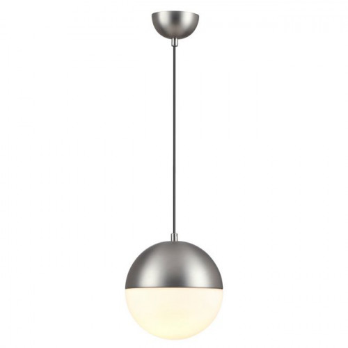 Светильник подвесной 4959/1A Odeon Light Мат.никель/металл/белый/стекло