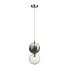 Светильник подвесной 4980/1A Odeon Light Хром/дымчатый/стекло