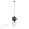 Светильник подвесной 4980/1B Odeon Light Хром/коричневый/стекло