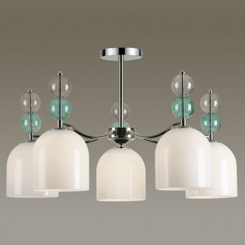Люстра 5235/5C Lumion Хром, белый, разноцветный