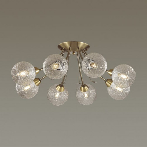 Люстра 5266/8C Lumion Античная латунь