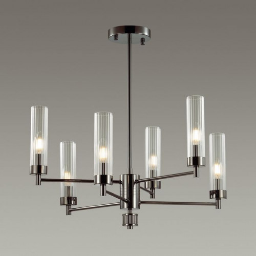 Люстра 5275/6C Lumion Черный хром
