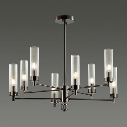 Люстра 5275/8C Lumion Черный хром