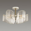 Люстра 5278/5C Lumion Белый, античная латунь