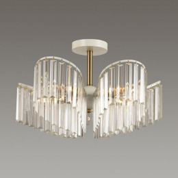 Люстра 5278/5C Lumion Белый, античная латунь