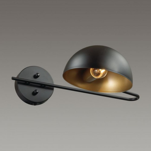 Светильник настенный 5293/1WA Lumion Черный, золотой