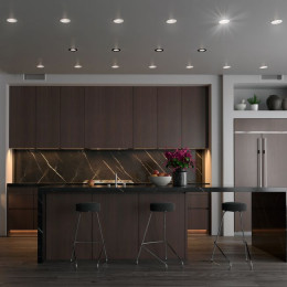 358949 SPOT NT22 270 белый Встраиваемый светодиодный светильник с переключателем цветовой температуры IP20 LED 3000К\4000К\6000К 10W 220V LANTE