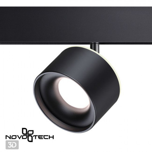 Светильник трековый 358980 Novotech Черный