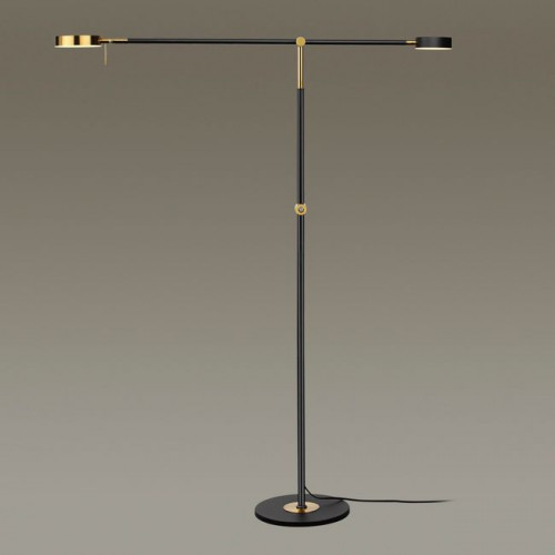 Торшер 4321/20FL Odeon Light Черный