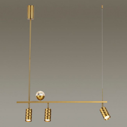 Светильник подвесной 4353/36L Odeon Light Античная бронза