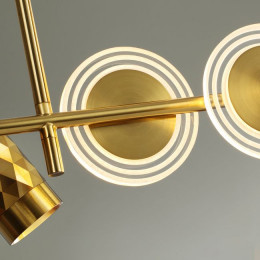 Светильник подвесной 4354/52L Odeon Light Античная бронза