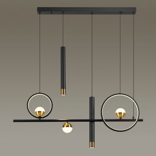 Светильник подвесной 4357/57L Odeon Light Черный
