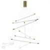 Светильник подвесной 4369/80L Odeon Light Золотистый