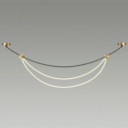 Светильник подвесной 4378/65L Odeon Light Черный