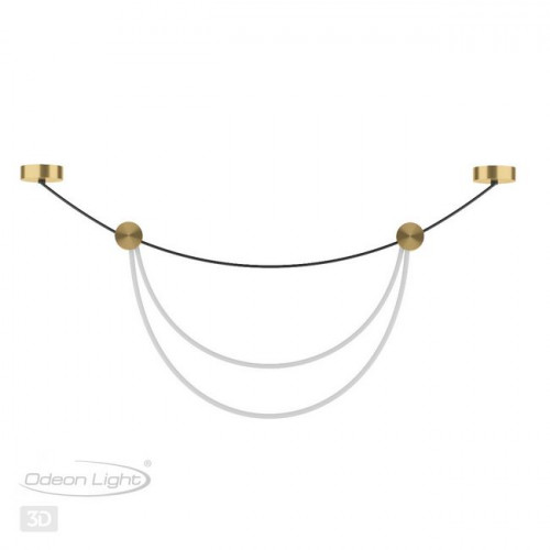 Светильник подвесной 4378/65L Odeon Light Черный