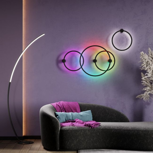 Торшер 4380/10FL Odeon Light Черный