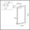 Светильник настенный 4385/18WL Odeon Light Черный