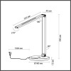 Лампа настольная 4387/7TL Odeon Light Черный
