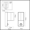 Светильник настенный 4390/1W Odeon Light Черный