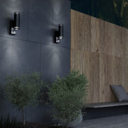 Светильник уличный 6605/2W Odeon Light Черный