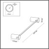 Светильник настенный 4396/6WL Odeon Light Античная бронза