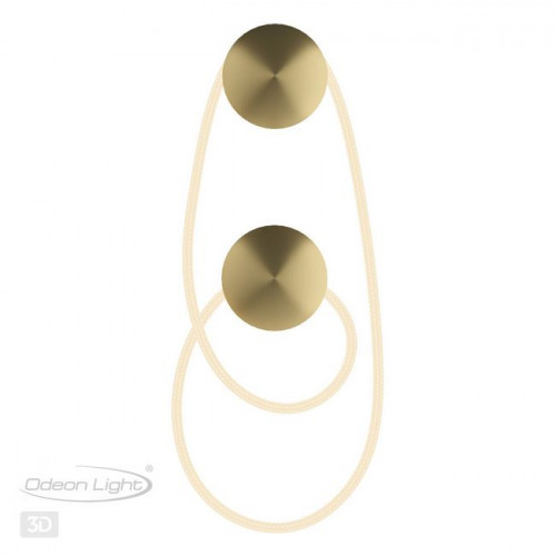 Светильник настенный 4397/30WL Odeon Light Античная бронза