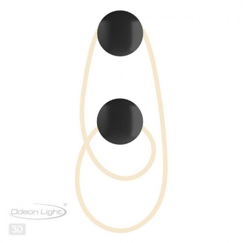 Светильник настенный 4398/30WL Odeon Light Черный