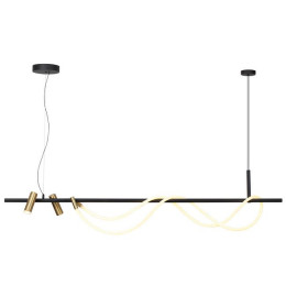 Светильник подвесной 4397/40L Odeon Light Черный